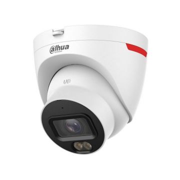 Camera IP dome Dahua, WizColor, 4MP 2K, WizSense, LED alb 30m, Microfon, slot microSD, PoE, IP67 - IPC-HDW2449T-S-PRO