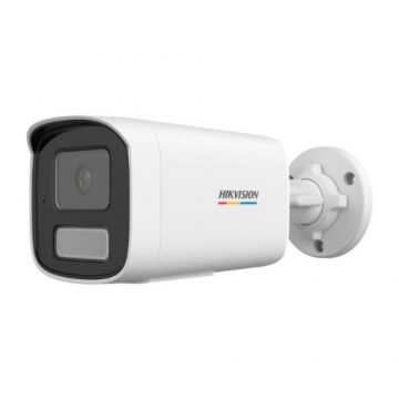 Camera IP Hikvision 2MP, ColorVu, IR 50m, Lumina Alba 50m, Microfon, PoE, IP67, lentila fixa 2.8mm - DS-2CD1T27G2H-LIU(2.8mm)