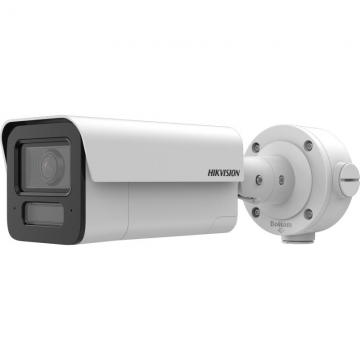 Camera IP Hikvision, 4MP 2K, Protectie perimetrala, Functii AI, lentila fixa 4mm, DarkFighter2.0, Antivandal, Anti-aburire, Dual Light 80m, Audio bidirectional  - IDS-2CD5T47G2/V-XS(4MM)