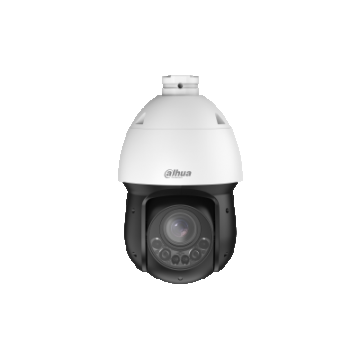 Camera IP rotativa Dahua, 4MP, zoom 25x, WizSense, Starlight, protectie perimetrala, Auto Tracking, Dual Light 100m, SD4D425MB-HNR