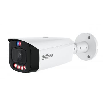 Camera IP WizSense Dahua, 6MP, Iluminare duala, Active Detterence, Microfon, Difuzor, PoE, IP67 - IPC-HFW3649T1-AS-PV-0280B-PRO