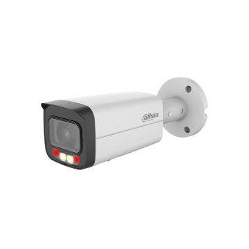 Camera supraveghere exterior IP cu iluminare duala Dahua WizSense IPC-HFW2649T-AS-IL, 6 MP, 3.6 mm, IR/lumina calda 60/50 m, microfon, slot card, PoE