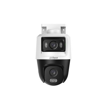 Camera supraveghere Speed Dome PT cu lentila si iluminare duala Dahua HAC-PTS1500C-E2-IL-A, 5 MP, 2.8 - 6 mm, IR/Lumina alba 50 m, auto-tracking, microfon