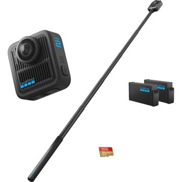 Camera video actiune GoPro MAX2 + Accessories Bundle