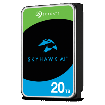 HDD Supraveghere Seagate SkyHawk AI ST20000VE004, 20TB, 3.5”, SATA III, 7200 RPM, 512MB Cache