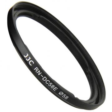 JJC Adaptor filtre JJC RN-DC58E 58mm compatibil Canon FA-DC58E pentru Canon Powershot G1X Mark II