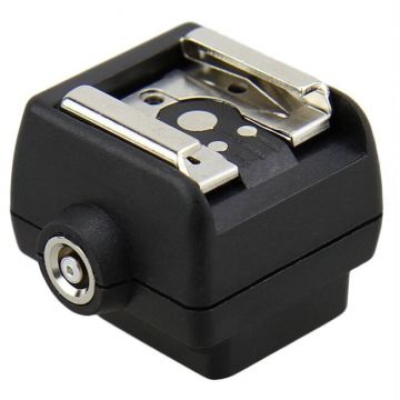JJC Adaptor patina blitz, JJC-6, patina Sony la patina hot-shoe clasic, mufa pc-sync