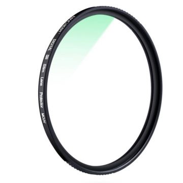 K&F&nbsp;Concept Filtru K&F Concept Slim Green Super Hard MC UV 67mm GERMAN OPTICS Schott B270 KF01.1069 DESIGILAT