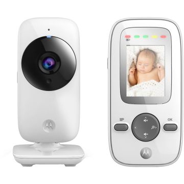 Motorola Video Monitor Motorola MBP481, digital, pentru bebelusi, Alb