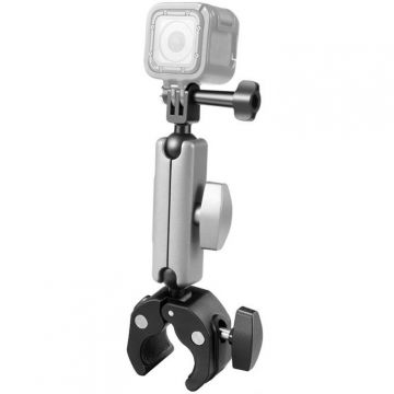 Puluz Suport pentru motocicleta, PULUZ, Metal, Argintiu, Negru