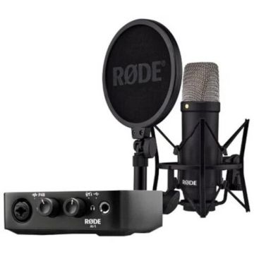 Rode Microfon Rode NT1 Signature+ AI-1 Studio Kit MK2 Negru