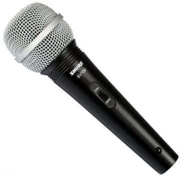 Shure Microfon profesional cu fir original Shure SV100-A, cardioid, utilizare multipla