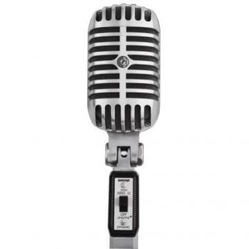 Shure Microfon Shure 55SH Series II, Retro, Cardioid, 50 Hz - 15 kHz, Argintiu