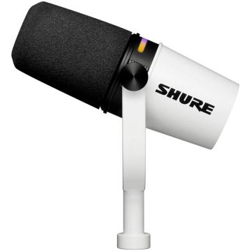 Shure Microfon SHURE MV7+-W - lectern/vocal with XLR/USB-C connector