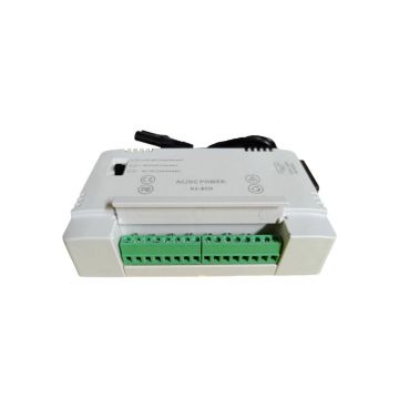 Sursa alimentare camere supraveghere Acvil K1-8HC, 8 canale,12 V, 10 A, protectie scurtcircuit si supratensiune, tensiune ajustabila