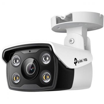 TP-LINK Camera supraveghere IP exterior TP-Link Full Color VIGI C330, 3 MP, 4 mm, IR/Lumina alba 30 m, microfon, PoE