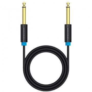 Vention Cablu audio TS 6.35mm Vention BAABI 3m (negru)