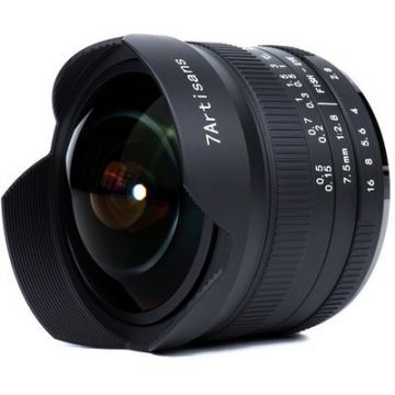 7Artisans Obiectiv manual 7Artisans 7.5mm F2.8 Mark II Fisheye pentru Fuji FX Mount