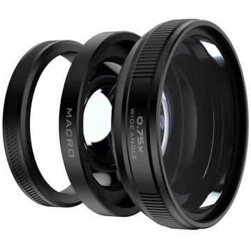 Accesoriu Camera Video Actiune compatibil cu FUJI X100VI/X100V, 62mm, Negru