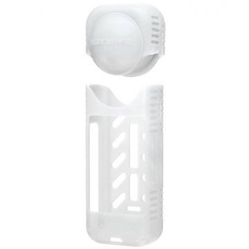 Accesoriu Camera Video Actiune compatibila cu camera Insta360 X4, Silicon, Alb