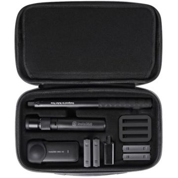 Accesoriu Camera Video Actiune compatibila cu Insta360 ONE X2 / X3, Negru