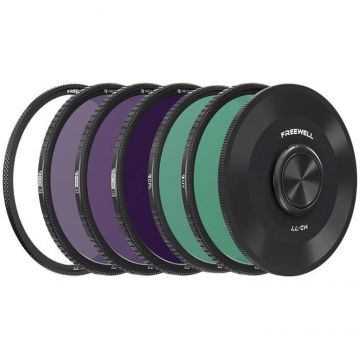 Accesoriu Camera Video Actiune M2 Series ND8/ND64/ND1000/CPL/UV pentru camera foto/video, 77mm, Negru