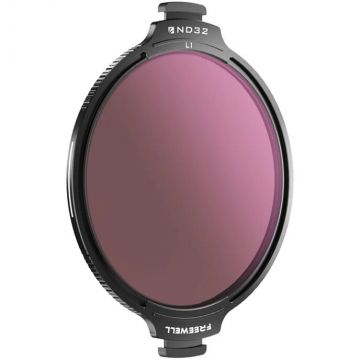 Accesoriu Camera Video Actiune ND32 pentru camere foto compatibil cu Real Locking VND/CPL, 116.6mm, Negru