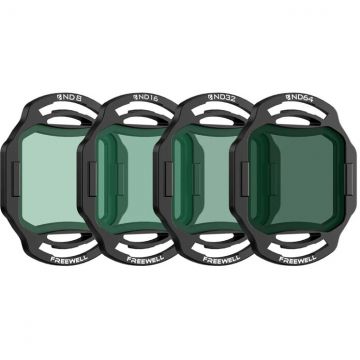 Accesoriu Camera Video Actiune ND8/16/32/64 pentru DJI O4 Air Unit Pro, Negru