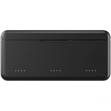 Accesoriu Camera Video Actiune pentru DJI Osmo Action 3/4, incarcare simultana 3 baterii, Negru