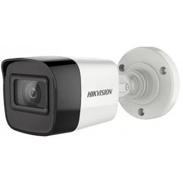 Camera de supraveghere Hikvision DS-2CE16H0T-ITFS-028, 5MP, 2.8mm, Iluminare IR 30m, Microfon, IP67