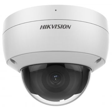 Camera de supraveghere IP dome, 8MP 4K, Acusense, microfon, IR30m, IP67, IK10, Hikvision DS-2CD2183G2-IU