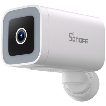 Camera supraveghere CAM-B1P, Exterior, 2K, Aplicatie dedicata, WiFi, IP65, USB-A, Alb