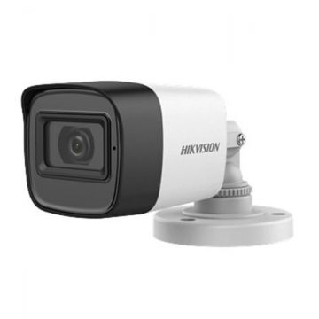 Camera supraveghere exterior Hikvision DS-2CE16D0T-ITFS, 2MP, 2.8mm, IR 30m, audio prin coaxial, IP67
