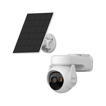 Camera supraveghere exterior IP WiFi Imou IPC-K9ECP-3T0WE/FSP12-TYPEC, 3 MP, 3.6 mm, IR 20 m, 5000 mAh, 8 x, microfon, difuzor, auto tracking, type-c + panou solar