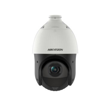 Camera supraveghere IP Speed Dome PTZ Hikvision Acusense DS-2DE4215IW-DET5, 2 MP, IR 100 m, 5-75 mm, slot card, PoE, protectie perimetrala, zoom 15x