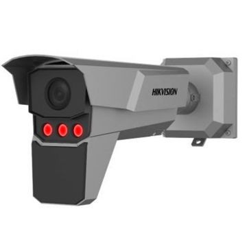 Camera supraveghere trafic IP cu radar ANPR LPR Hikvision IDS-TCM403-GIR, 4 MP, 2.8 - 12 mm, IR 50 m, slot card, functii smart, frecventa radar 77 GHz, PoE