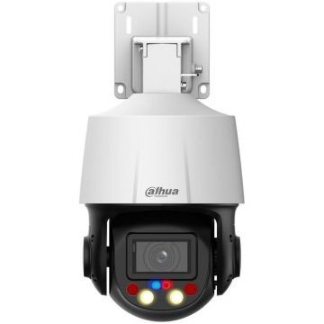 Dahua Camera IP PTZ Dahua Eco Series, WizSense, 2K, Varifocala, Iluminare duala 50m, PoE, MicroSD, IP66, SD3E405DB-GNY-A-PV1, Alb