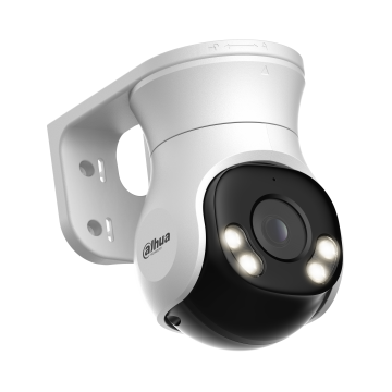 Dahua Camera supraveghere Speed Dome Dahua Full ColorHAC-PT1239A-A-LED-0280B-S2, 2MP, 2.8 mm, lumina alba 40m, microfon, instalare rapida, Alb