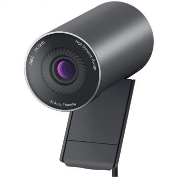 Dell Camera Web Dell Pro WB5023, video 2K QHD 2560×1440 pixeli, USB, Negru