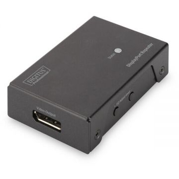 Digitus Repeater Displayport Up To 7m/20m, 1920x1080p Fhd 3d / 4096x2160p 4k Uhd 3d,Hdcp