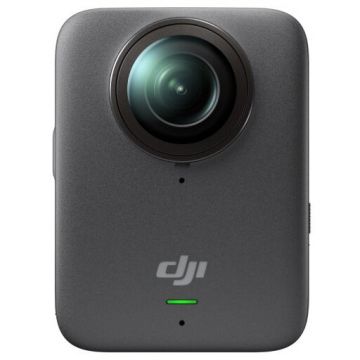 DJI Camera video de actiune DJI Osmo 360 Adventure Combo, 8K, Hyperlapse, Timelapse, RockSteady 3.0, Wi-Fi, Bluetooth, 4 microfoane, 3 x baterii, Negru