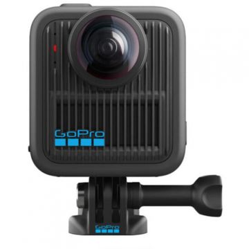 GoPro Camera video de actiune GoPro MAX 2 + Bundle Accesorii, 8K 30 FPS, 29MP, Ecran Touch LCD 1.82, Wi-Fi 6, Waterproof 5m, Negru
