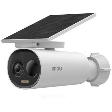 IMOU Camera supraveghere exterior WiFi cu panou solar IMOU Cell 3C IPC-K9DC-5M0WEH-V2, 5 MP, 2.8 mm, IR / lumina alba 15 m