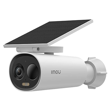 IMOU Camera supraveghere video exterior IMOU Cell 3C All in One IPC-K9DCP-3T0WE-V2, 3 MP, 15 FPS, Panou Solar, Zoom 8x, Wi-Fi, IP66, Alb