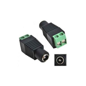 Mufa DCF pentru alimentare camera Mama cu surub, DCF