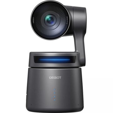 OBSBOT Camera profesionala Obsbot Tail Air, pentru streaming, 4K PTZ, HDMI pana la 4K30 si 1080p60, NDI, Control AI, Negru