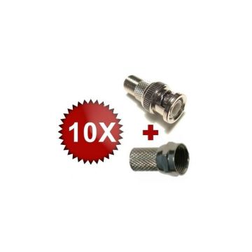 Set 10 Buc - BNC Tata + F Mama, 10xBNC+F