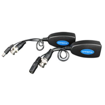 Set videobalun Full HD pasiv, cu alimentare, HDTVI/HDCVI/AHD UTP101PV-HD12