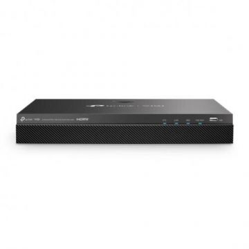 TP-LINK Sistem NVR TP-Link VIGI VIGI NVR2008H-8MP, 8 canale, 8MP, 2x SATA, PoE+, Negru