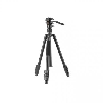 VANGUARD Trepied Vanguard VESTA GO 264AV12, Aluminiu, Cap contrabalansat, Greutate maxima 5.4 kg, Negru